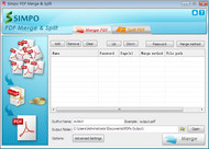 Simpo Merge and Split screenshot